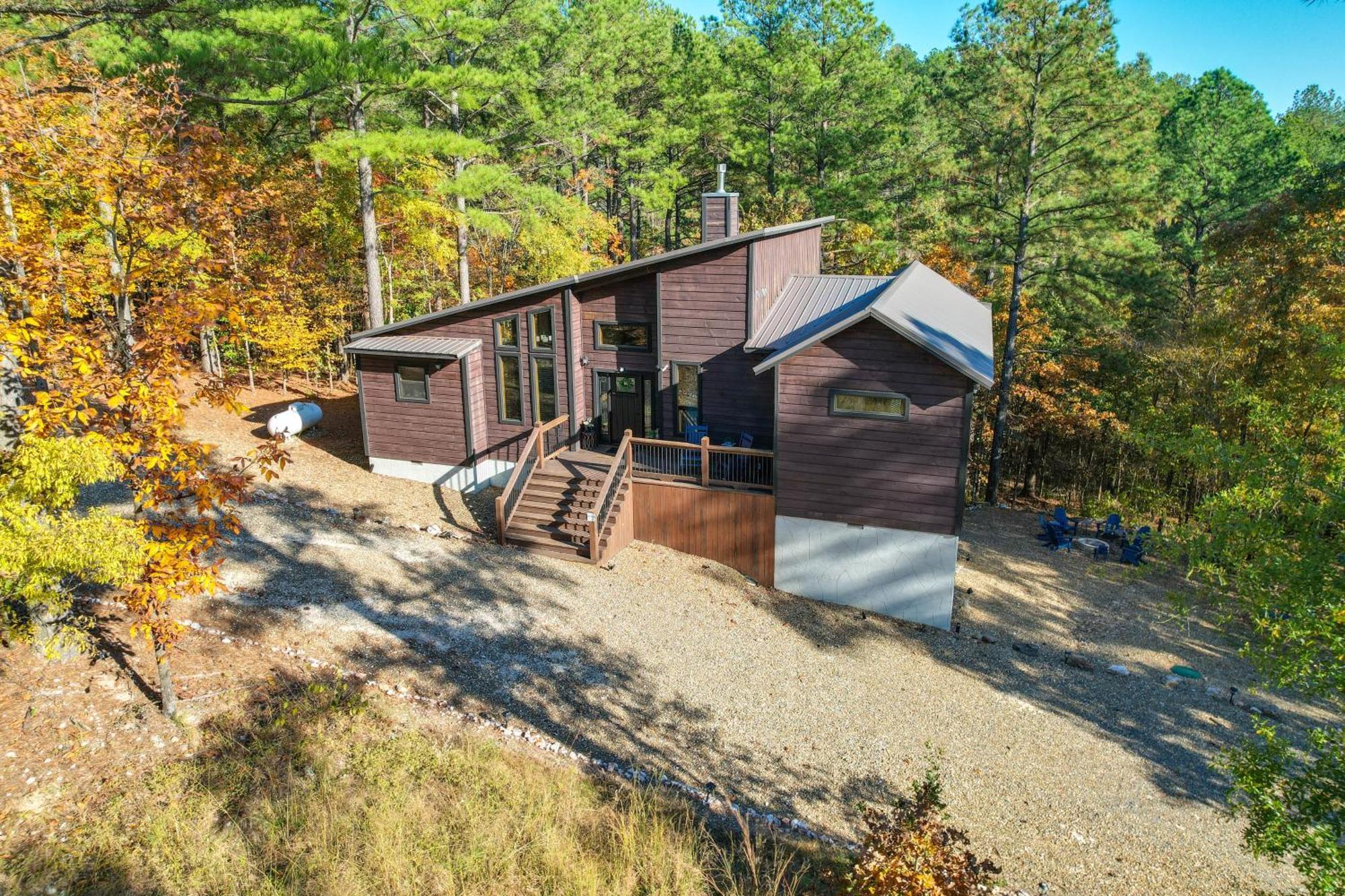 Broken Bow Family Cabin With Fireplace And Hot Tub! ภายนอก รูปภาพ